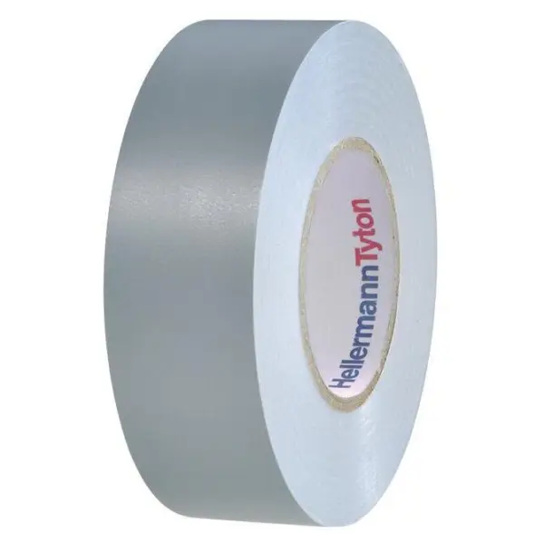 HELLERMANNTYTON Insulation Tape 19mm x 20m 10 Pack - Grey