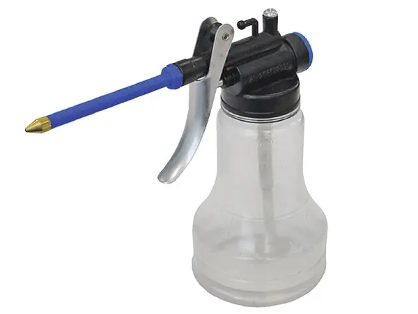 Faithfull Lata de Óleo Transparente, Plástico, 350ml