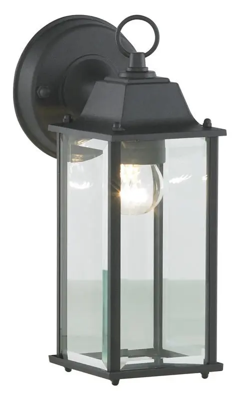 HiLo Ceres アウトドアボックスウォールランタン ブラック ダイキャストアルミニウム製