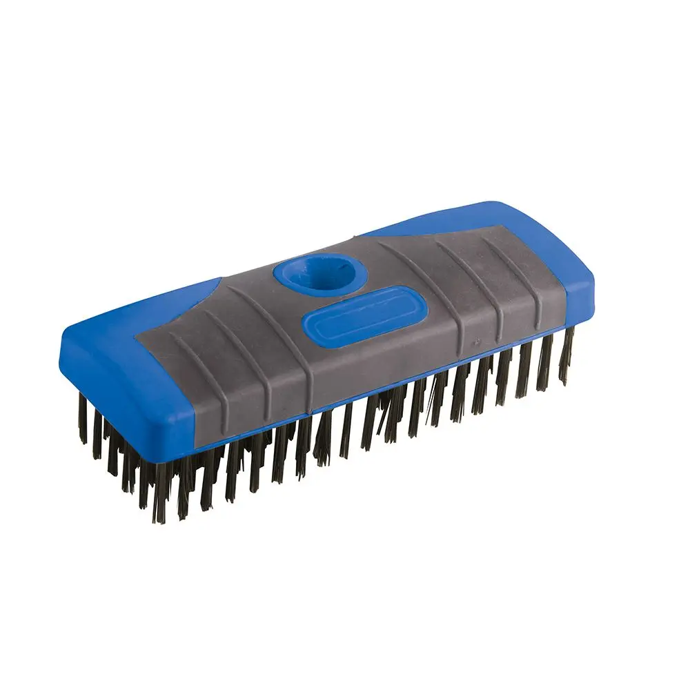 Silverline - Ceann Scuab Sreang Cruach Inscaradh, 6 Sraith, 180mm