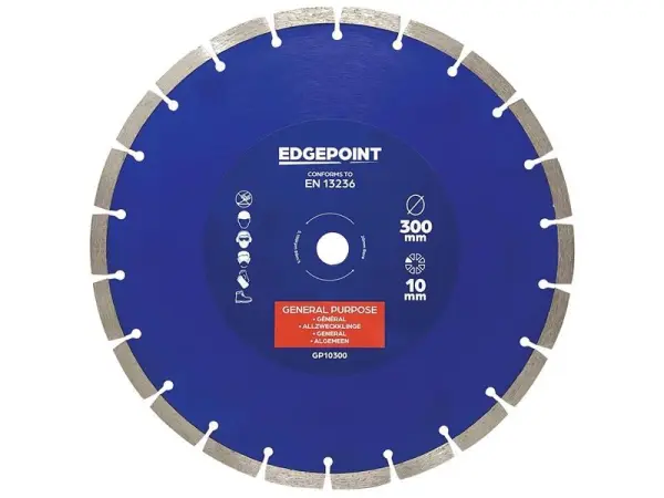 EdgePoint Lâmina de Diamante GP10300, 300mm, Uso Geral