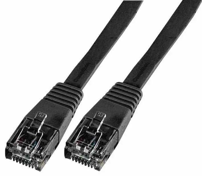 Pro Signal Cable Ethernet Plano Cat5e LSOH, Negro, 20m