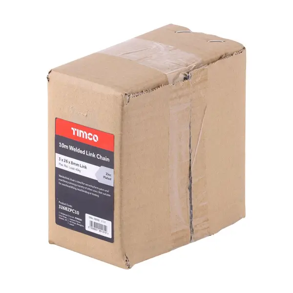 Timco Rantai Sambungan Kimpalan 3 x 26 x 8mm (10m)