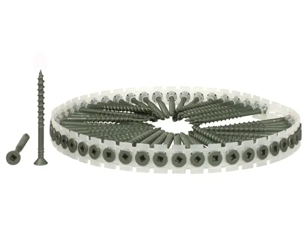 Senco Tornillos para Tarima Colados DuraSpin 4.5x65mm (Paquete de 1000)