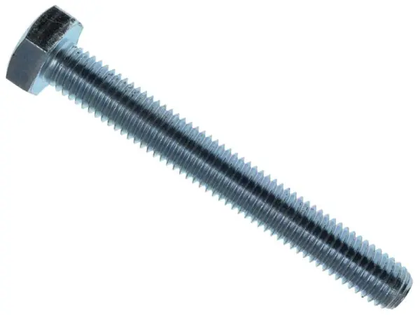 METALMATE High Tensile Set Screws, Zinc Plated - M10 x 80mm (Box 25)