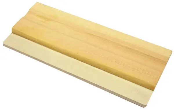 MAJOR BRUSHES Espátula para Serigrafia, Cabo em Madeira, A4 (215mm)