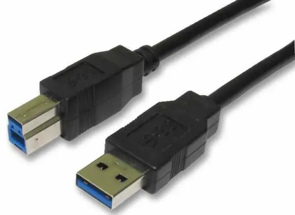 PRO SIGNAL Καλώδιο USB 3.0 A σε B, 5m, Μαύρο