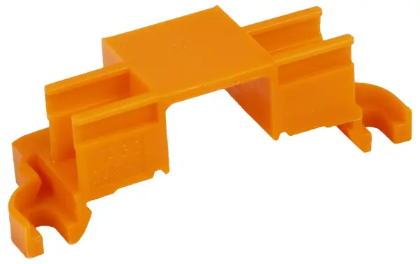 WAGO Limited DIN Rail Mounting Carrier, 35mm, Orange