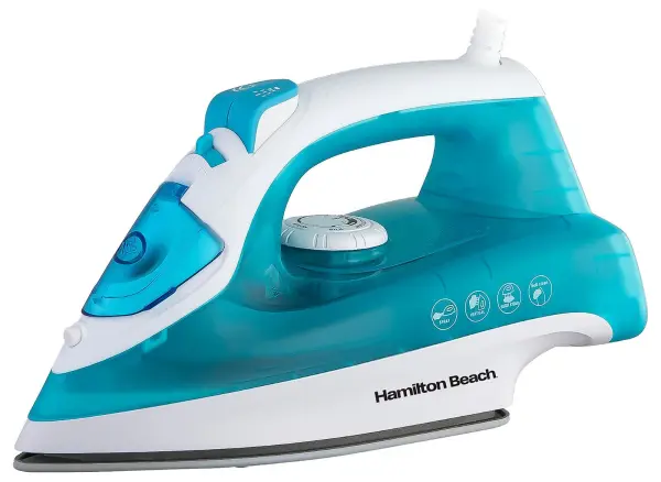 Hamilton Beach 2200W Steam Iron Aqua/White