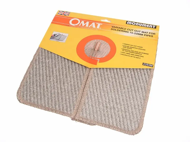Monument OMAT® Tapis à souder 300mm pour tuyaux en cuivre