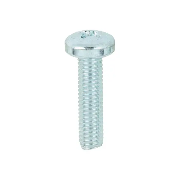 Timco Pan Head Machine Screws, Zinc, M5 x 20mm (100 Pieces)