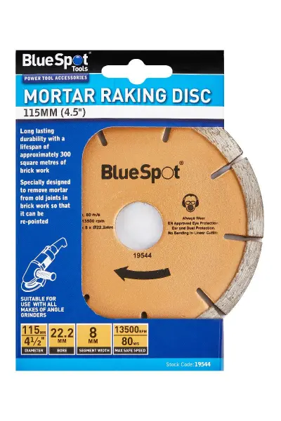 Blue Spot Tools 115mm 金刚石砂浆清理锯片