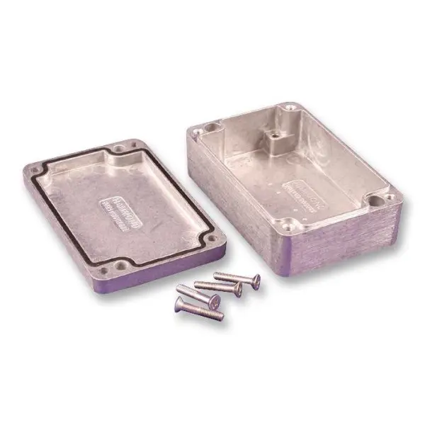 Aluminium Electronic Enclosure, 64x34x98mm, IP66, Die-Cast