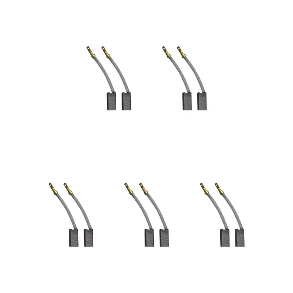 Black & Decker DeWalt Drill Carbon Brushes, 5 Sets (6x8x17mm)