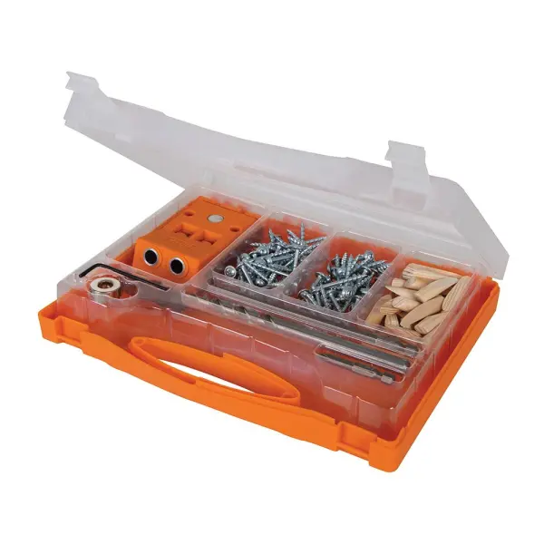 Triton T2PHJS Double Mini Pocket-Hole Jig Set, 8-Piece