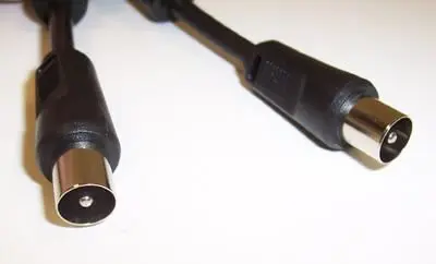 Pro Signal Cabo Coaxial Macho-Macho 100Hz TV, 1.5m, Preto