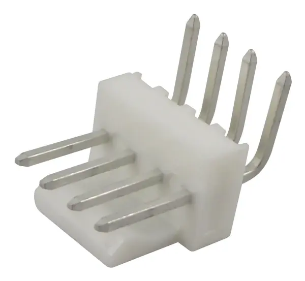 Molex KK 254 Right Angle Header 4 Way Friction Lock Tin Plating