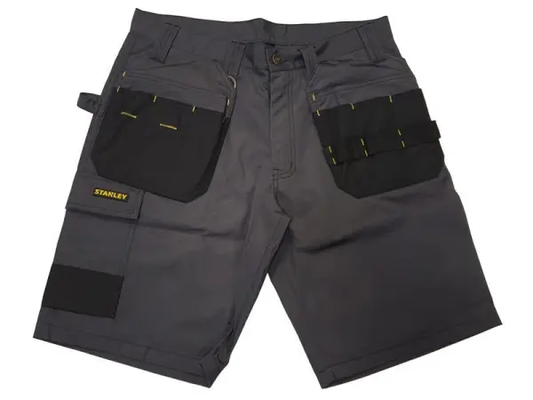 Shorts à poches multifonctionnelles STANLEY Sedona, Gris, Taille 32 po