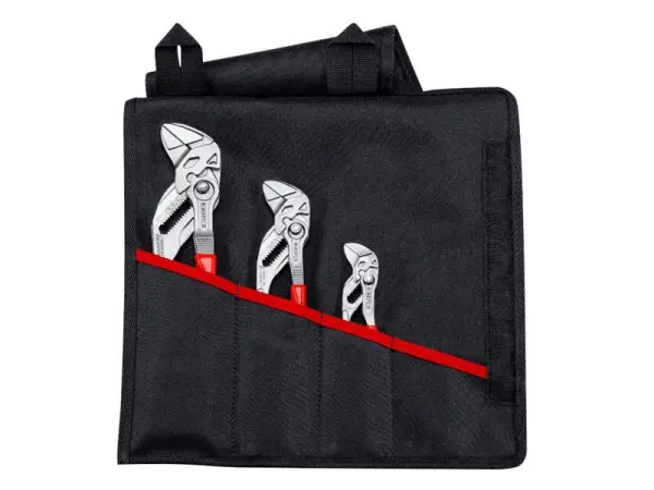 Knipex Pliers Wrench Set, 3-Piece (125mm, 180mm, 250mm)