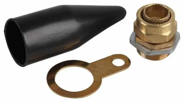 CONCORDIA TECHNOLOGIES BW Industrial Brass Cable Gland M32, 2 Pack