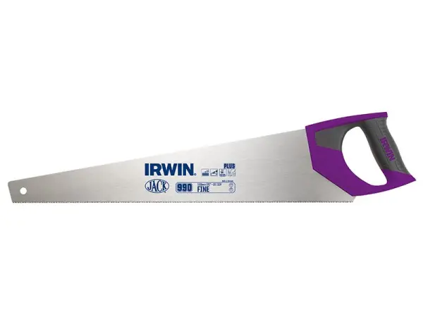 IRWIN Jack 990UHP 고정밀 핸드쏘, 소프트 그립, 550mm (22인치), 11/12 TPI
