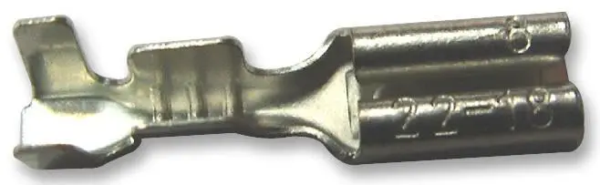 MULTICOMP PRO 암단자 연결 단자, 18-22 AWG, 비절연, 100개입