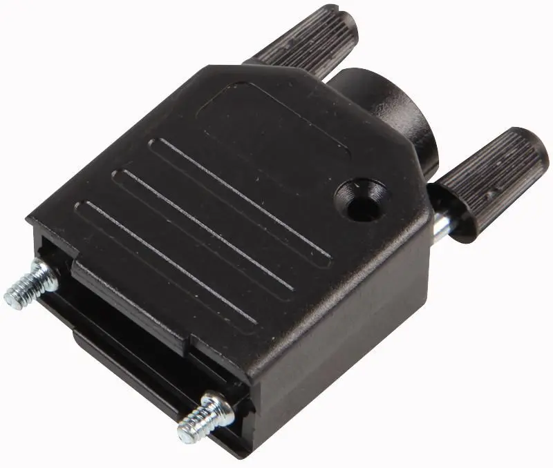 OSSI D-sub 接頭外殼 - 9 針 180° 塑料頂部入口