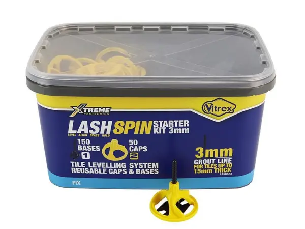Vitrex LASHSPIN Starter Kit - Starter Kit 3mm