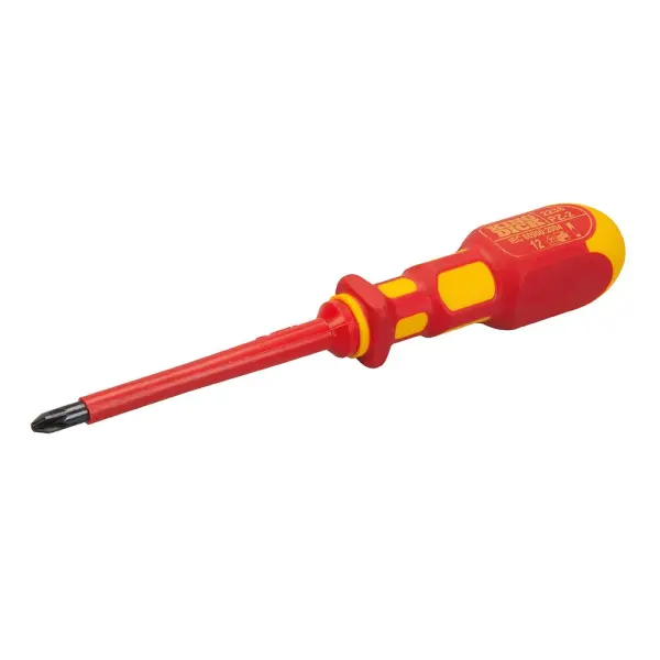 King Dick VDE Insulated Screwdriver PZ2, 6 x 100mm