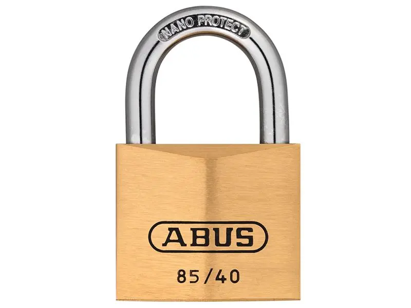 ABUS Glasán Pratach Sraith 85, 40mm, Ubhlaín NANO PROTECT