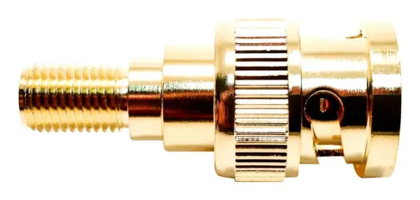 Mueller Electric BNC Male to SMA Female Adaptor, 50 Ohm
