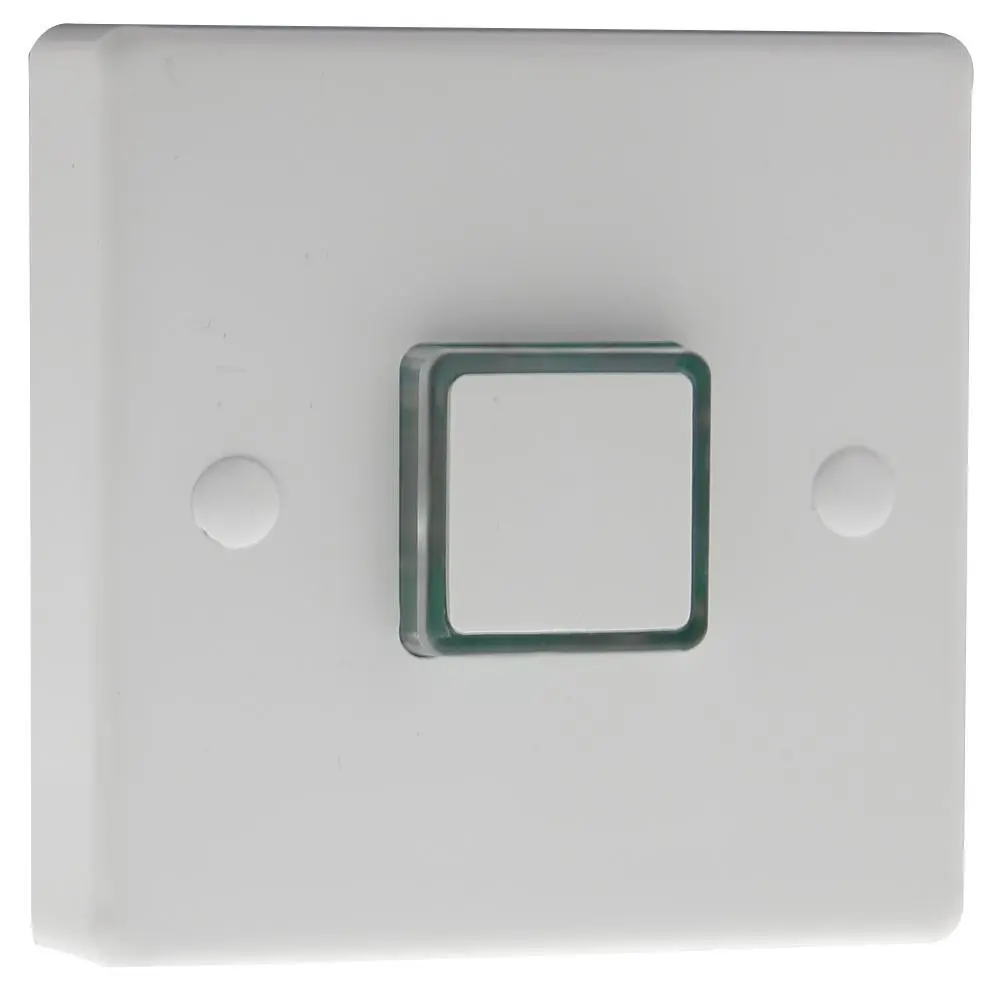 PRO ELEC 전자식 시간 지연 스위치, 화이트, 240V