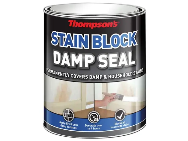 Ronseal Thompson's Stain Block Damp Seal, Vochtblokkeerder, 250ml