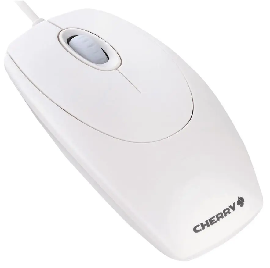 Souris optique CHERRY WHEELMOUSE, gris pâle, USB/PS2