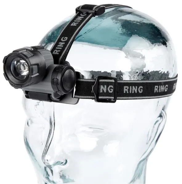 RING LED Headlamp with AAA Batteries