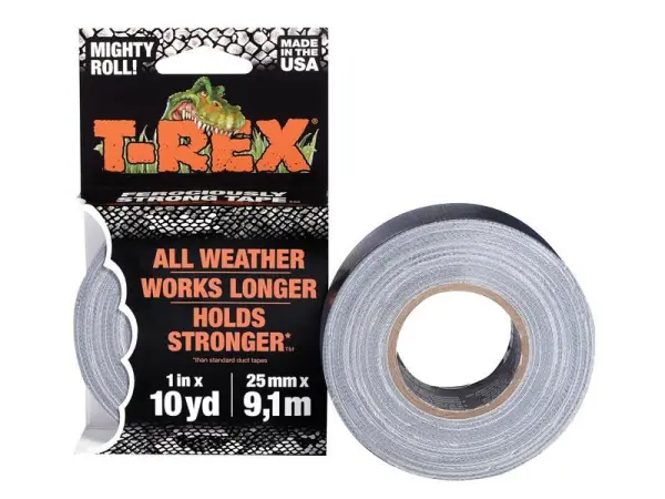 Shurtape T-REX Duct Tape 25mm x 9,1m, Grafietgrijs