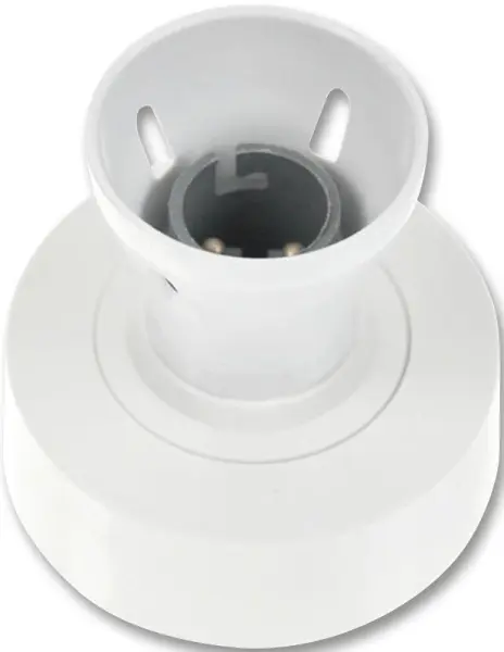 CLICK Loop-In Lamp Batten Holder with Home Office Skirt, White