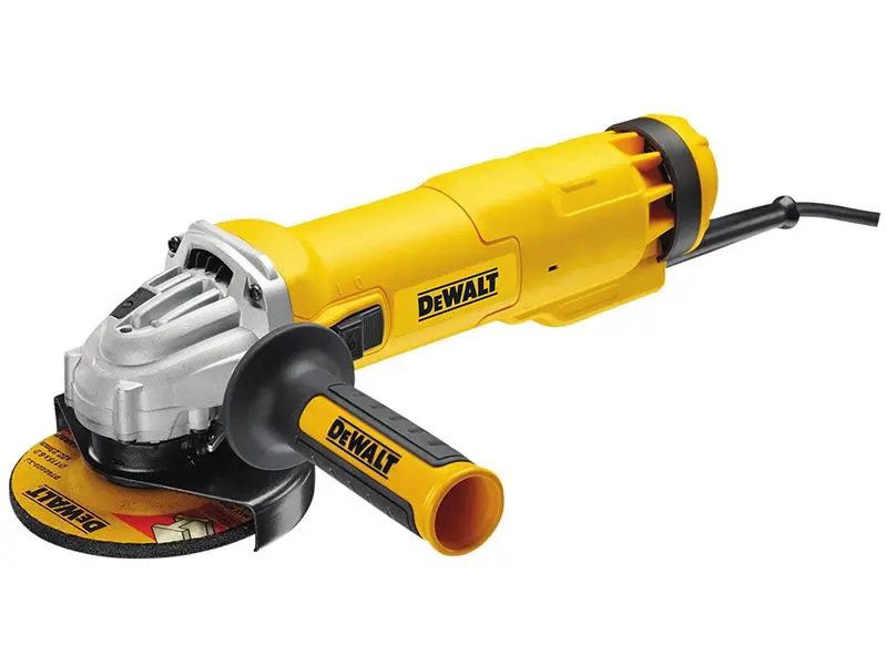 DeWALT DWE4206K 115mm Mini Grinder & Kitbox, 1010W 240V