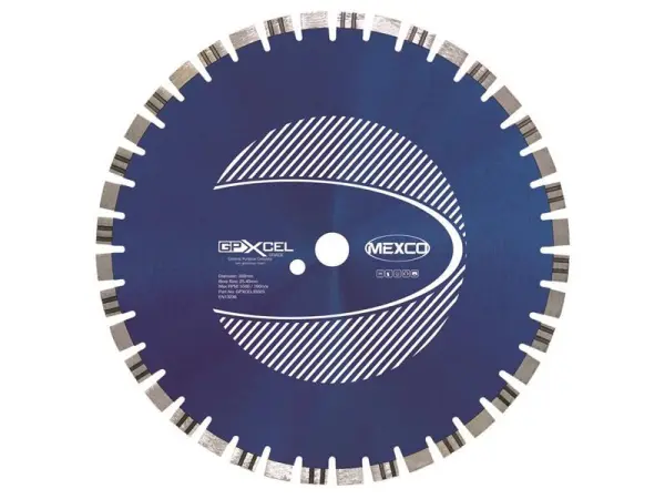 MEXCO Xcel Grade Diamond Blade 350 x 25.4mm for Concrete