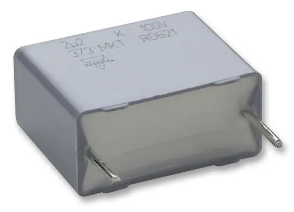 VISHAY General Purpose Film Capacitor, Metallized PET, 6.8 uF, 63 VAC/100 VDC, 