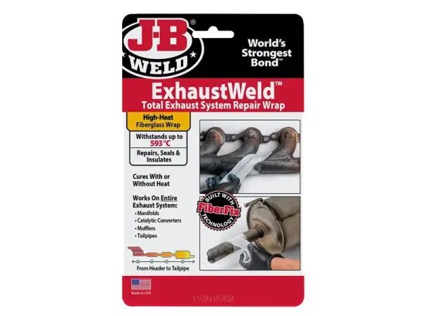 J-B Weld - ExhaustWeld™ Τελαμώνας Επισκευής Ανεξάρτητου, Υψηλής Θερμοκρασίας, 5