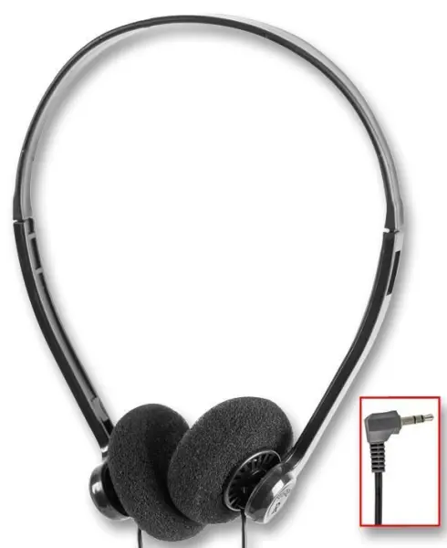 Pro Signal Stereo Headphones, 1.8m Lead, Lightweight