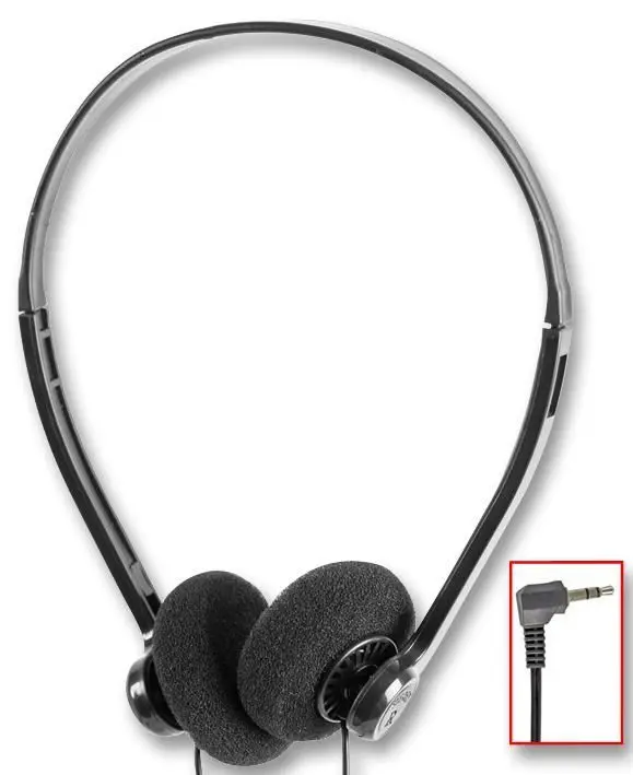 Pro Signal Stereo Headphones, 1.8m Lead, Lightweight