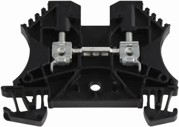 WEIDMULLER 2 Conductor 35mm DIN Rail Terminal Block Screw Connection - Black