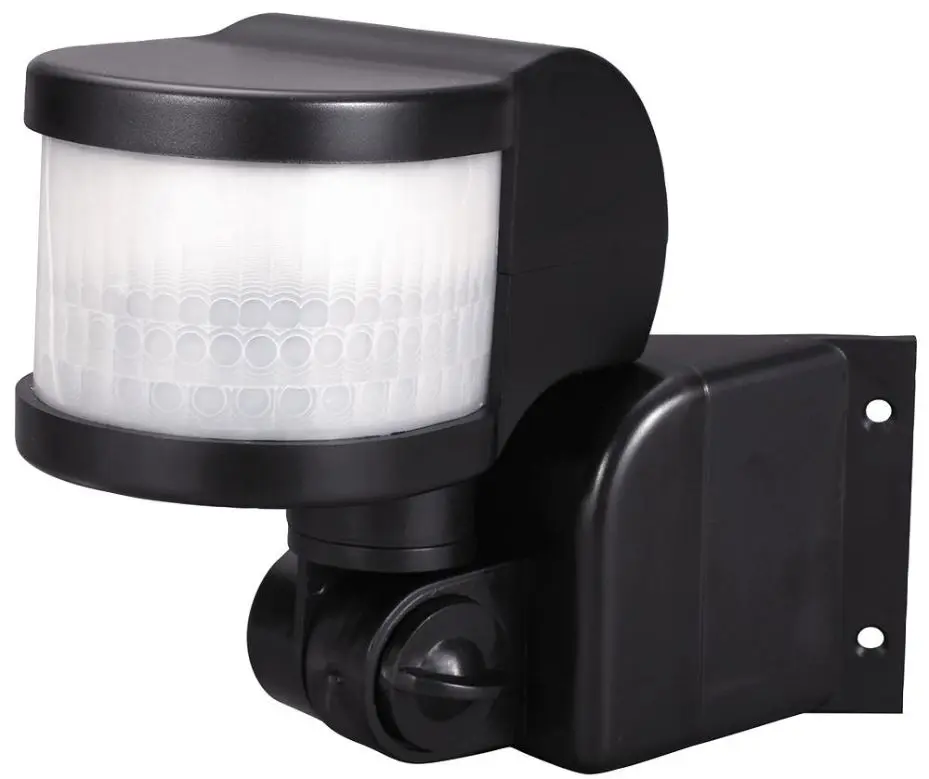 PRO ELEC 270 Degree PIR Sensor, IP44, Black