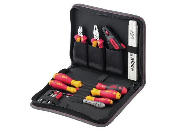 Wiha 32-Piece Electrician Tool Set, VDE Tested