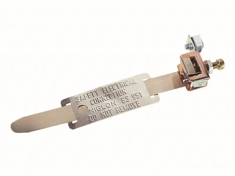 Dencon Abrazadera Ajustable para Puesta a Tierra, 12-32mm, para Tuberías y Cá