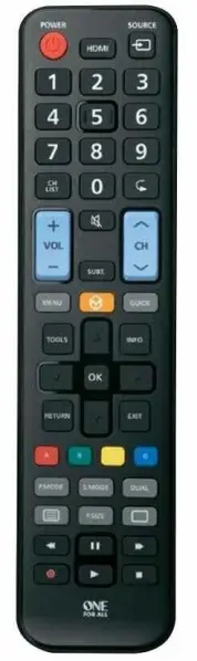 ONE FOR ALL Universal Remote Control for Samsung TV