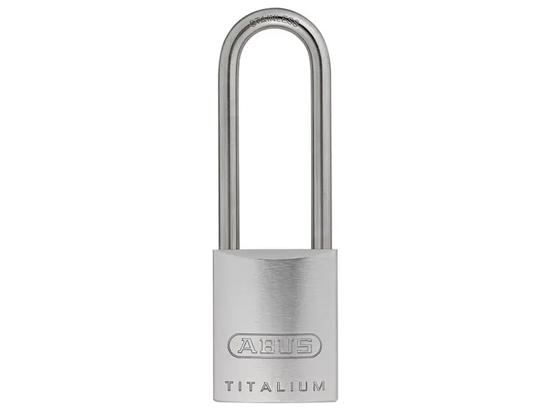 ABUS 86TI/45mm TITALIUM™ Padlock, Stainless Steel Shackle, 70mm