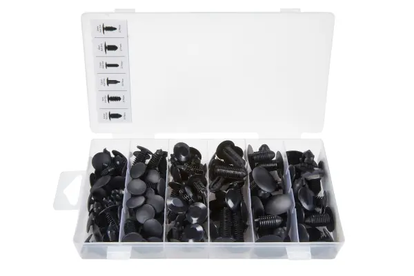 Blue Spot Tools - 96件汽車塑膠固定扣套裝